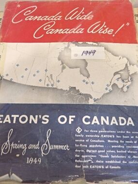 RARE Vintage 1949 Eaton's Spring and Summer Catalogue 529 Pages
